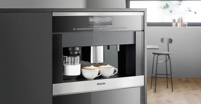 Review of the built-in Miele CVA6805 coffee machine
