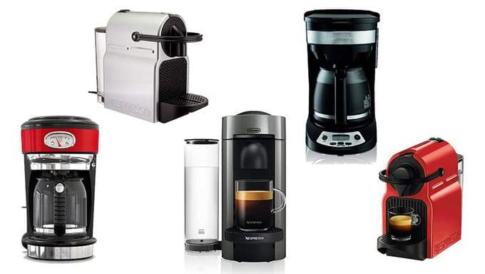 Types of modern coffee machines