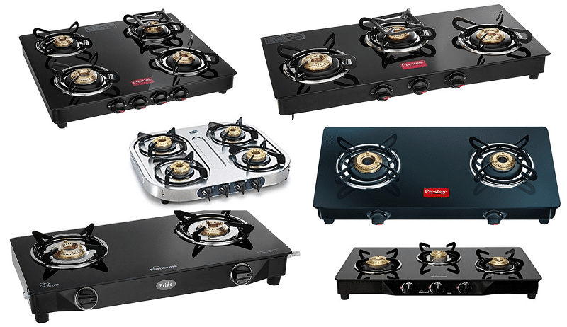 Features of gas cooktops