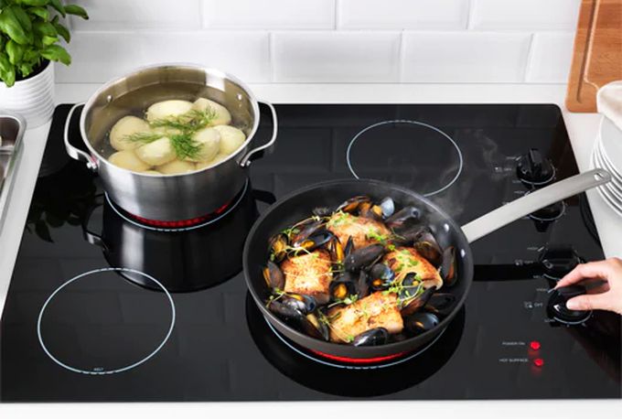 Features of glass-ceramic cooktops