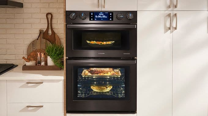 Features of wall ovens with microwave