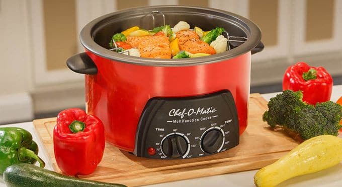 Features cooking in multicooker