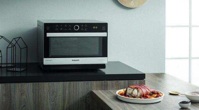 Innovative Hotpoint MWH 338 SX Supreme Chef Microwave - The Appliances ...
