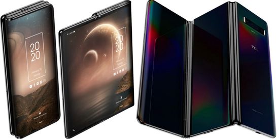 TCL tri-fold phone-tablet hybrid