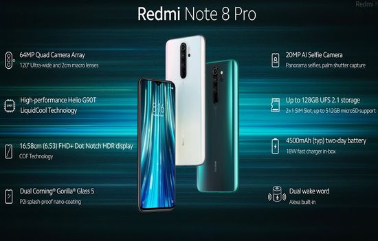 Xiaomi Redmi Note8 Pro specs