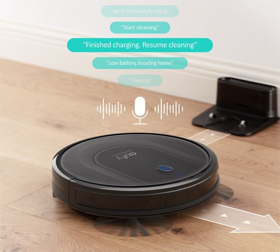 RoboVac G10 Hybrid voice control