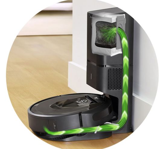 iRobot Roomba auto-emptying docking station