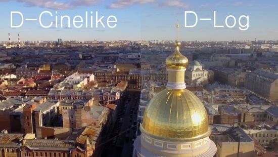 D-Cinelike vs D-Log