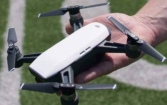 DJI Spark selfie drone