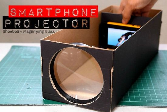 Handmade projector