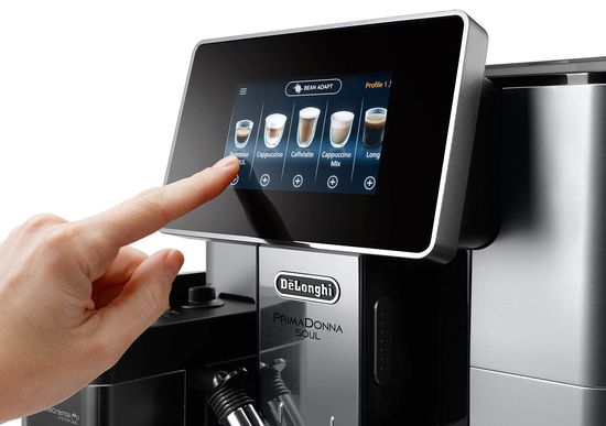 Delonghi PrimaDonna Soul display