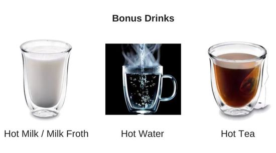 Miele bonus drinks