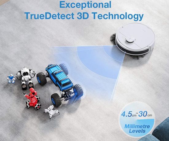 Ecovacs Deebot N8 Pro TrueDetect Technology