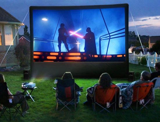 Outdoor projectors