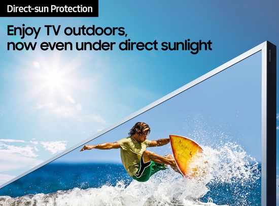 Samsung The Terrace Full Sun Direct-Sun protection