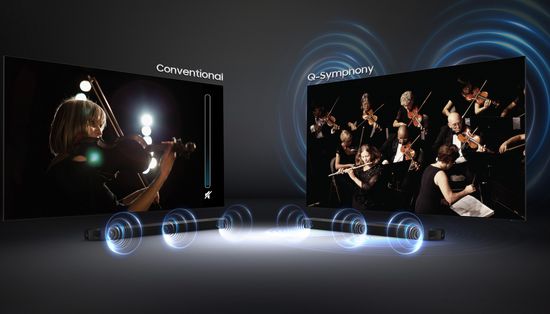 Samsung TV 2022 Q-Symphony