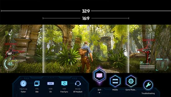 Samsung Ultrawide GameView