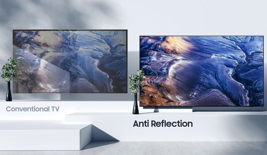 Samsung anti-glare display