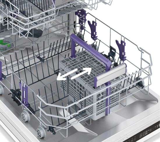 Beko removable sliding cutlery basket