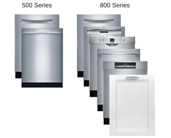 Bosch Dishwasher 500,800 Series