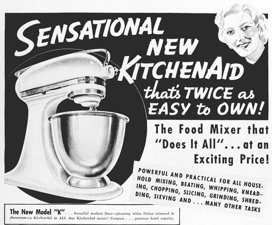 KitchenAid K-mixer