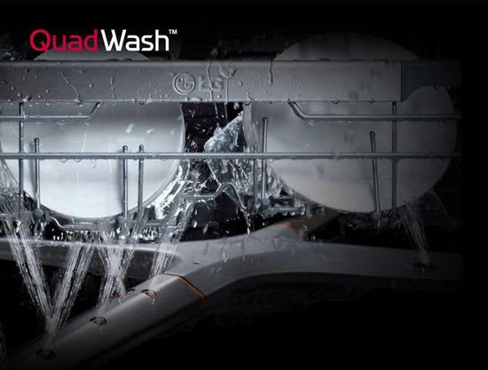 LG dishwasher QuadWash