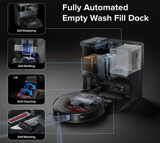 Roborock S7 MaxV Empty Wash Fill dock