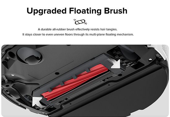 Roborock S7 floating brush