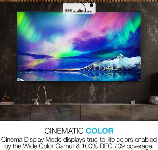 Optoma UHZ45 Color gamut
