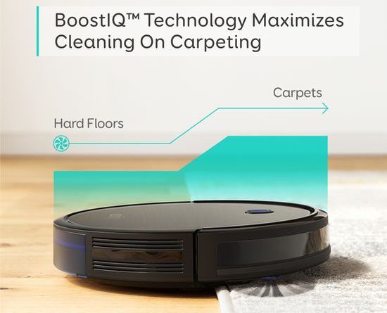 RoboVac BoostIQ technology