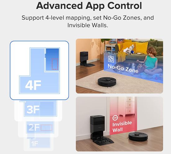 Roborock No-Go Zones and Invisible Walls