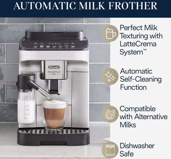 Magnifica Evo ECAM29084SB LatteCrema System