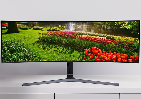 49in ultra-wide QD-OLED monitor