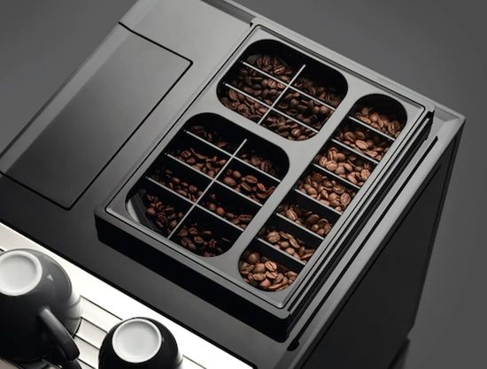 Miele CM 7750 triple bean hopper