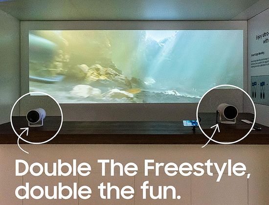 Samsung The Freestyle 21-9 cinemascope