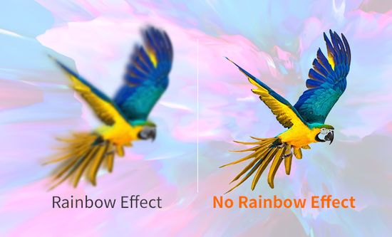 Rainbow effect