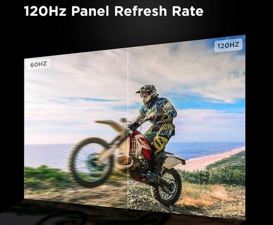 TCL 98S550G Refresh Rate