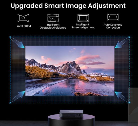 Dangbei Atom Smart Image adjustment