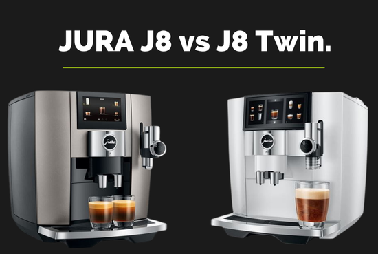 Jura J8 vs J8 Twin Design