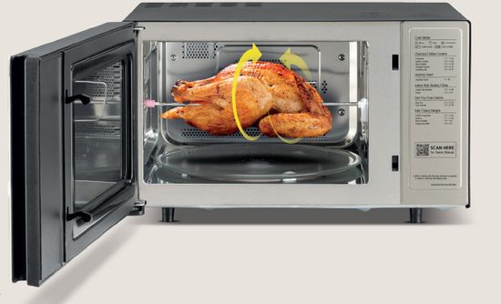 Grill microwave oven