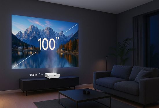 Optoma GT4000UHD Image Size