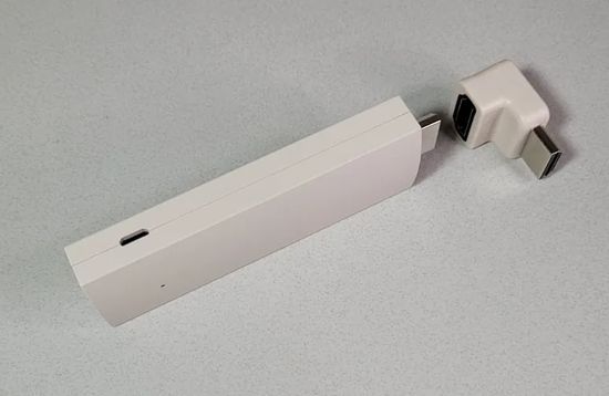 Streaming dongle with adapter