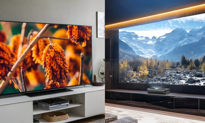UST projector vs TV
