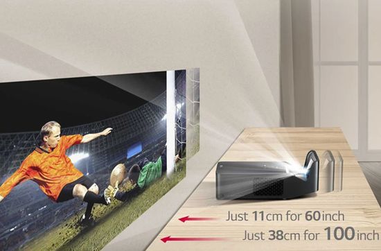 LG PF1000U projector