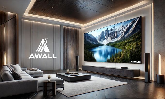 AWALL MicroLED panel
