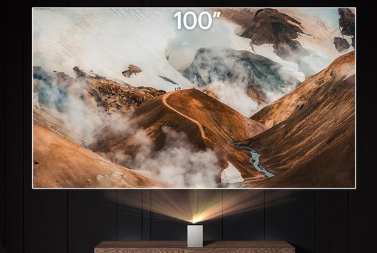 LG CineBeam S Image Size