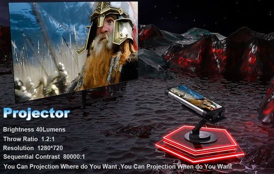 Unihertz 8849 Tank 2 phone projector