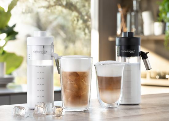 Delonghi LatteCrema Hot and Cold jugs