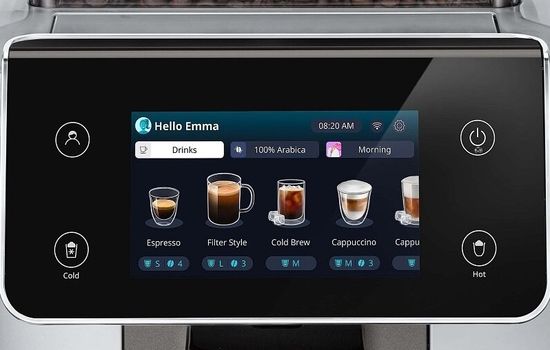 Delonghi Primadonna Aromatic Display