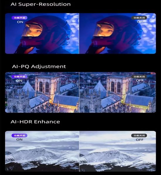 JmGO AI Super Picture Quality 3.0